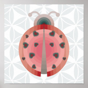 ladybug love poster