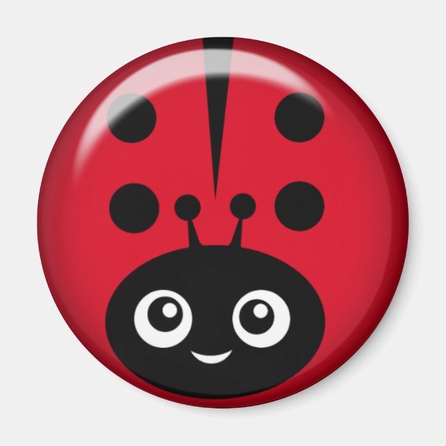 ladybug magnet (Front)