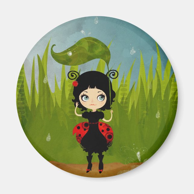 Ladybug Magnet (Front)