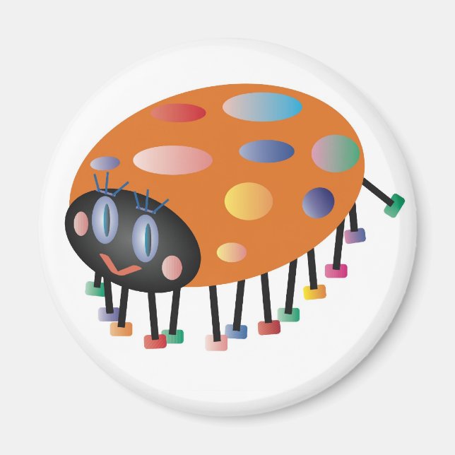 LADYBUG MAGNET DE JIM MALTESE (Devant)