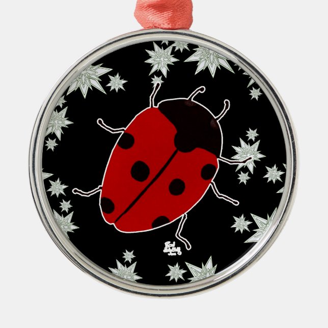 LADYBUG METAL ORNAMENT (Front)