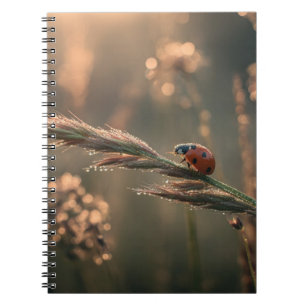 Ladybug Morning Dew Notebook