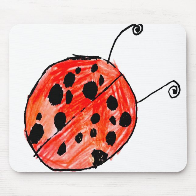 Ladybug Mouse Pad (Front)