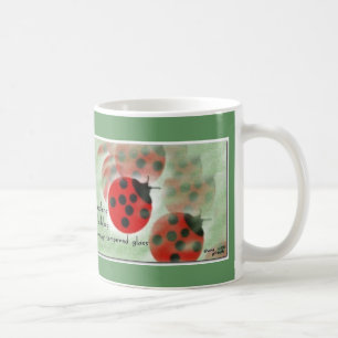 Ladybug Mug (zen haiku series)