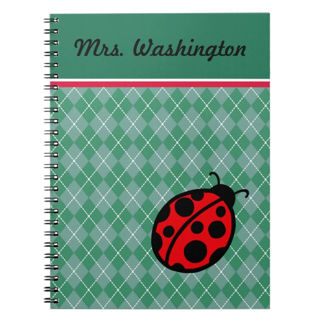  Ladybug Notebook Gift (Front)