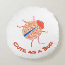 Ladybug Nursery Coussin