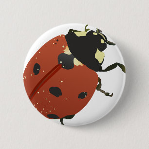 LadyBug Office Home  Personalize Destiny Destiny'S 2 Inch Round Button