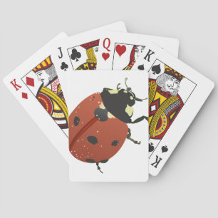 LadyBug Office Home Personalize Destiny Destiny'S Playing Cards