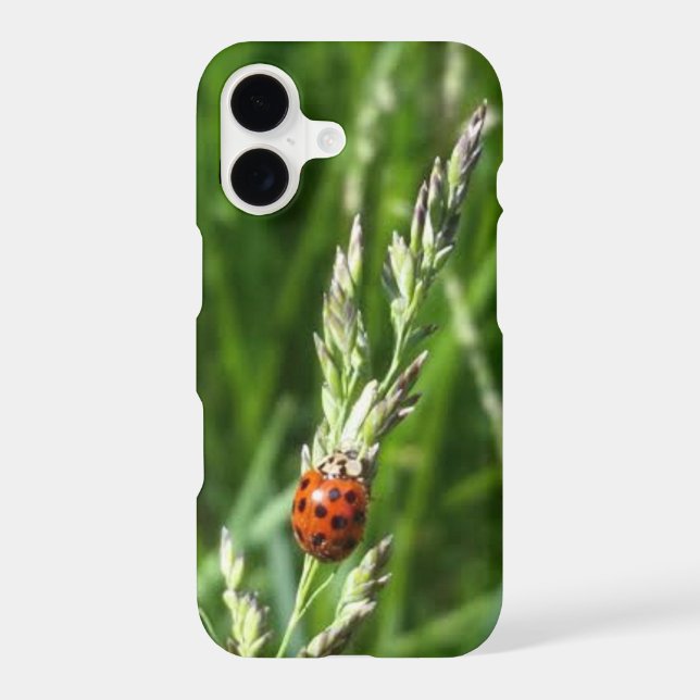 Ladybug on Grass Case-Mate iPhone Case (Back)