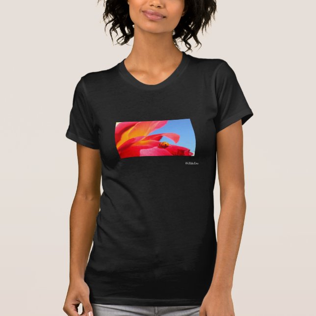 Ladybug on Rose Tee (Front)