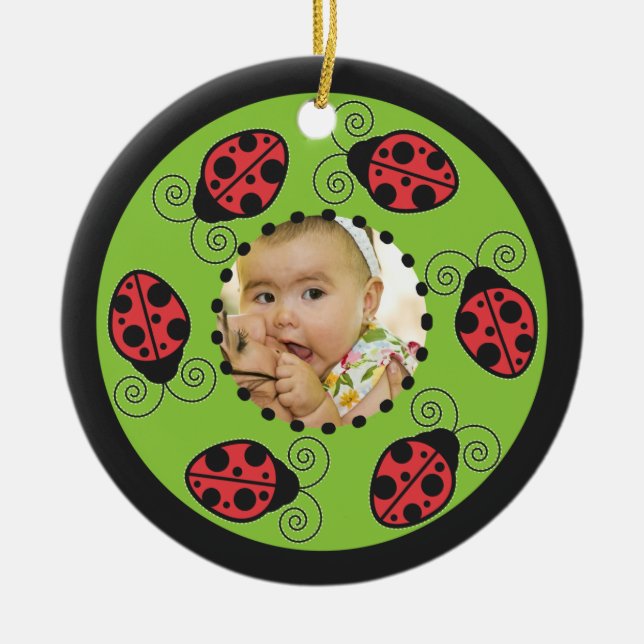 Ladybug Ornament (Front)