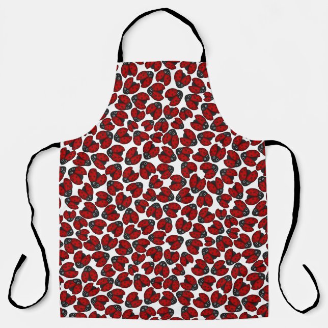 Ladybug Parade Apron (Front)