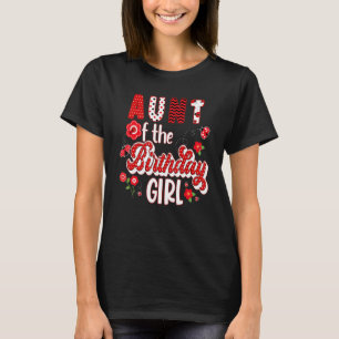 Ladybug Party Birthday Family Matching 4 T-Shirt
