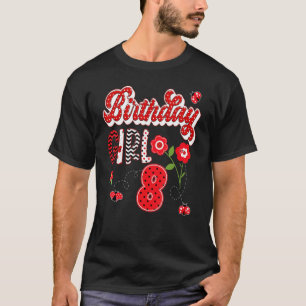 Ladybug Party Birthday Family Matching 5 T-Shirt