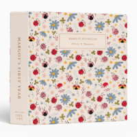 Ladybug Pattern Baby Photo Album