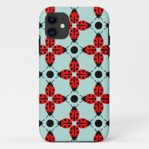 Ladybug Pattern iPhone 11 Case