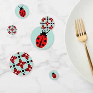 Ladybug Pattern Confetti