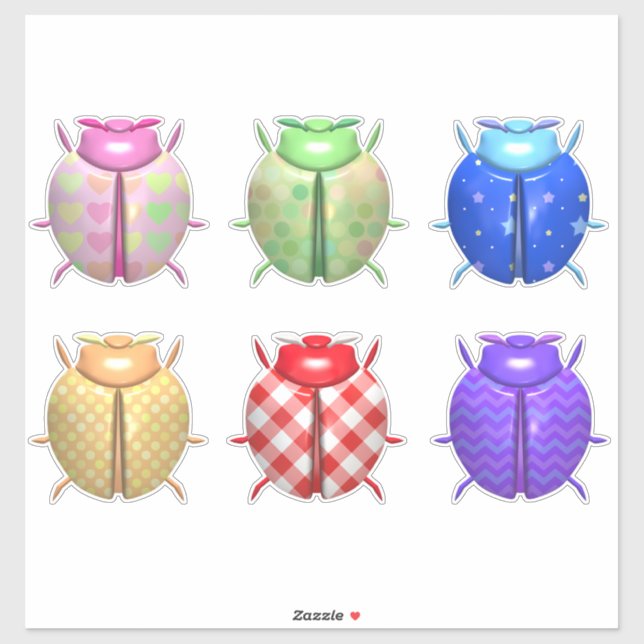 Ladybug  pattern cute (Sheet)