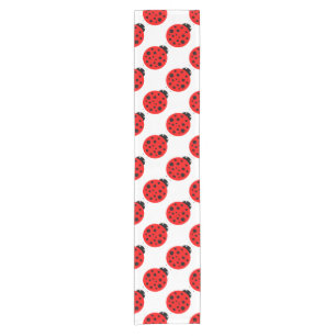 Ladybug Pattern Short Table Runner