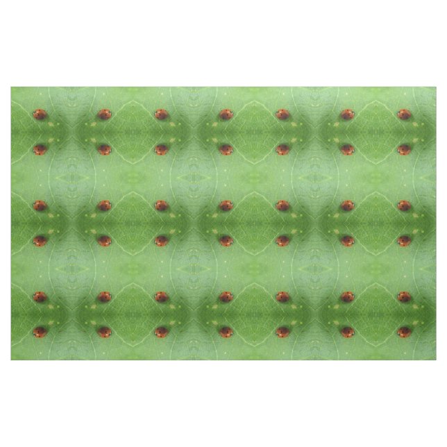 Ladybug Patterned Animal Craft Fabric (Fat Quarter)