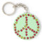 Ladybug Peace Keychain