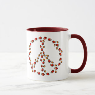 Ladybug Peace Mug