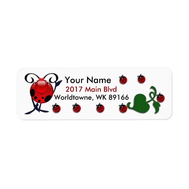 Ladybug personalized (Front)