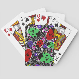 Ladybug Playing Cards