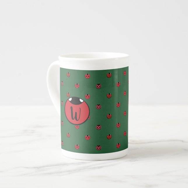 Ladybug Polka Dots Specialty Mug (Front Left)