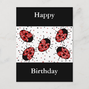 Ladybug Postcard