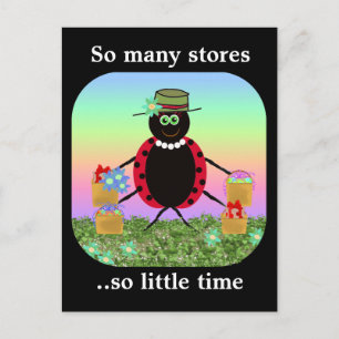 Ladybug Postcard