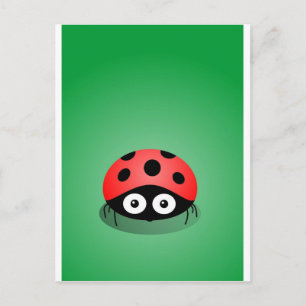 Ladybug Postcard