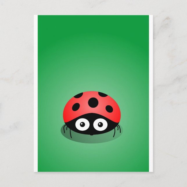 Ladybug Postcard (Front)