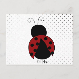 Ladybug Postcard