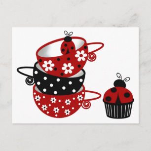 Ladybug Postcard - SRF