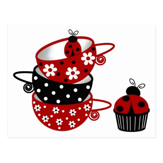 Ladybug Postcard - SRF
