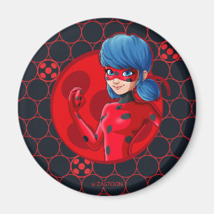 Ladybug Red Badge Magnet