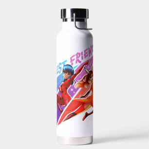 Ladybug & Rena Rouge   Best Friends Water Bottle