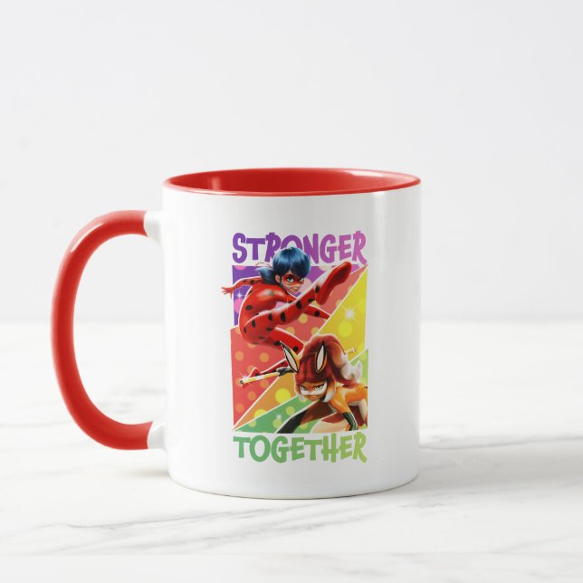 Ladybug & Rena Rouge | Stronger Together Mug (Left)