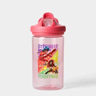 Ladybug & Rena Rouge   Stronger Together Water Bottle
