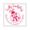 Ladybug Return Address Stamp Round Self Inking