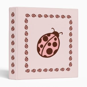 Ladybug Scrapbook Binder Gift