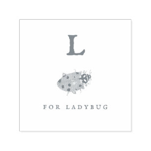 Ladybug self-inking stamp