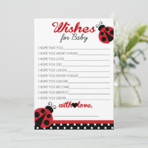 Ladybug Souhaite Des Cartes De Conseils Pour Bébés