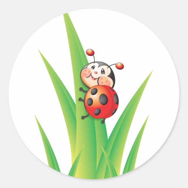 Ladybug Sticker (Front)