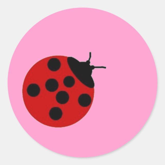 Ladybug Sticker (Front)