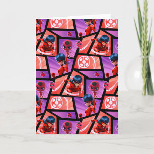 Ladybug & Tikki Pattern Card