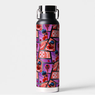 Ladybug & Tikki Pattern Water Bottle