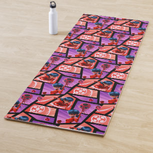 Ladybug & Tikki Pattern Yoga Mat