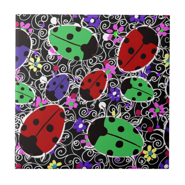Ladybug Tile (Front)